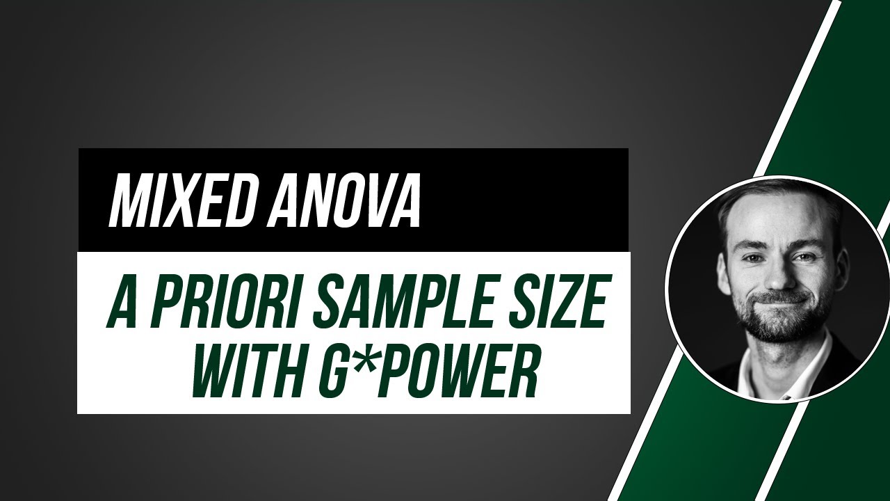 Mixed ANOVA - calculate required sample size with G*Power