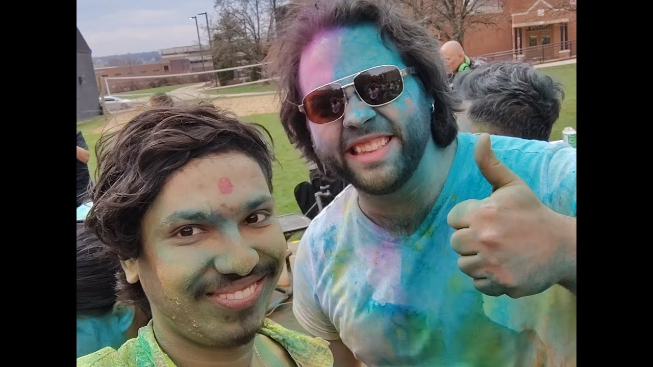 Official Vlog - My first Holi in US🥳
