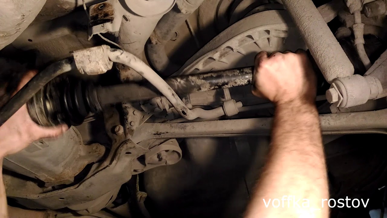 Замена привода BMW e46