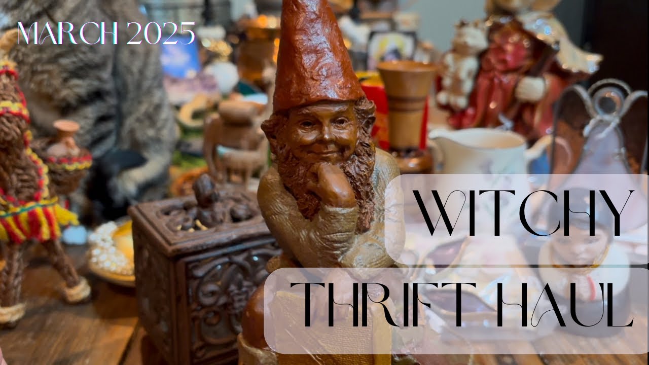 Witchy Thrift Haul