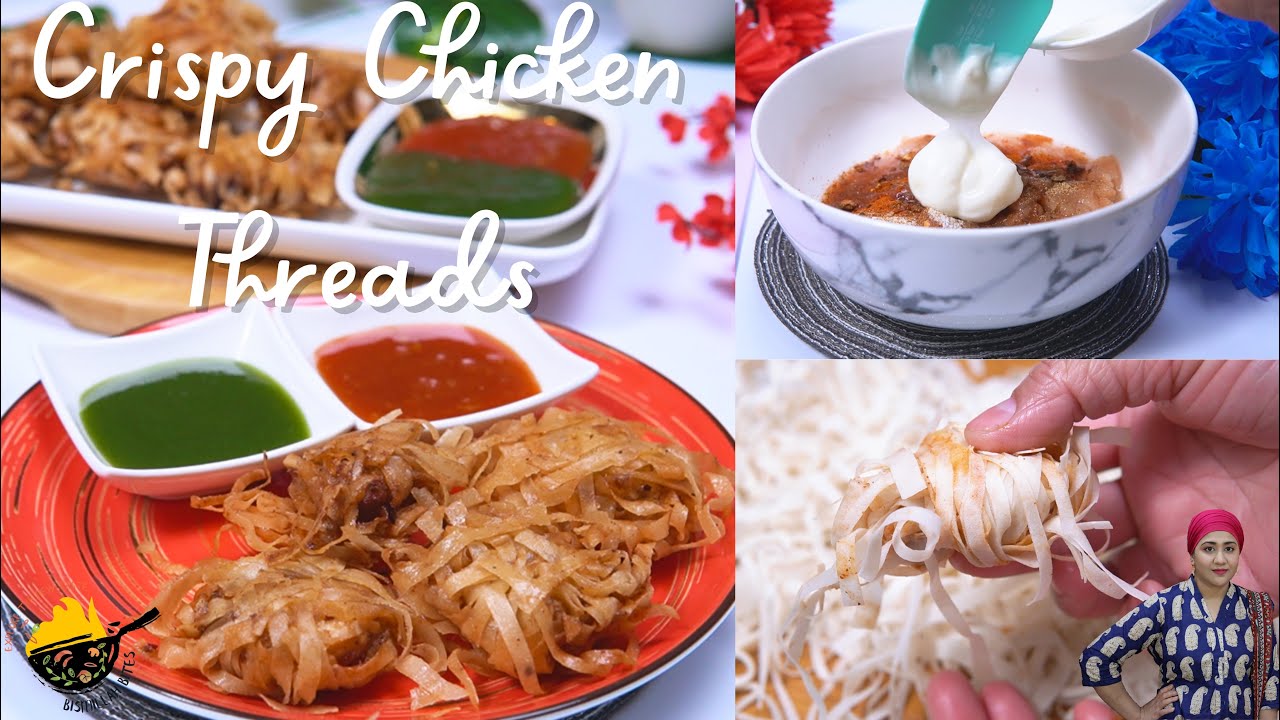 Crispy Chicken Threads Recipe I Iftar Special Recipe I Ramadan 2024 Special