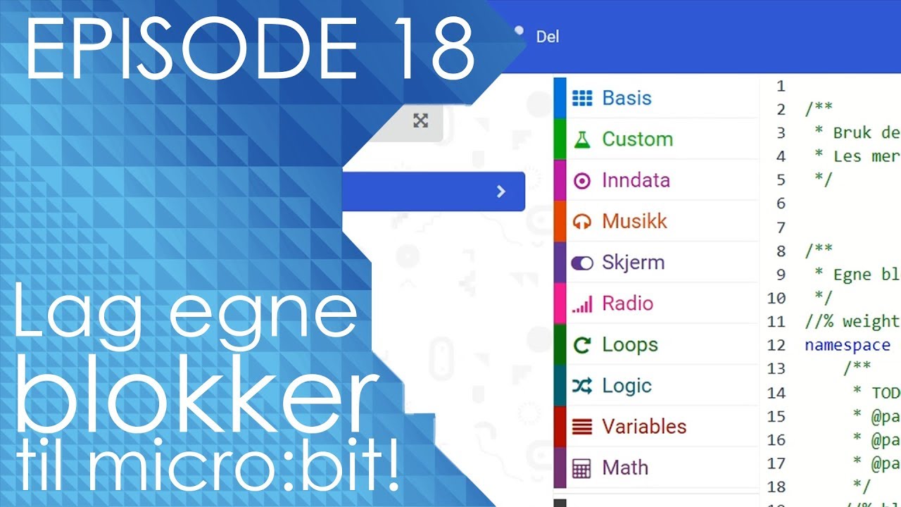 Episode 18 - Lag egne pakker til micro:bit!