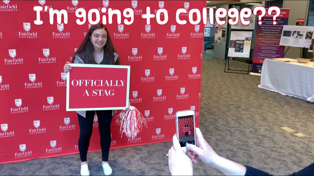 college accepted students day! fairfield university 2019 | angie dortenzio