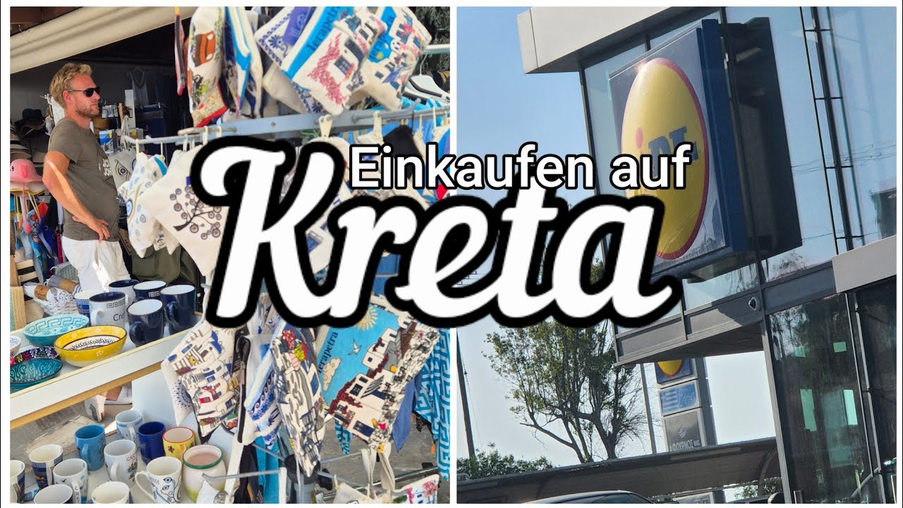 Unser Alltag auf Kreta - Hier gehen wir günstig einkaufen!