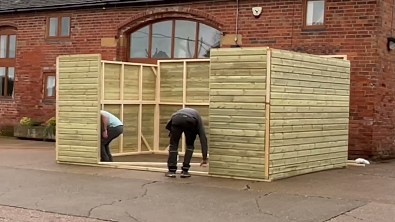 Field Shelter - Self Build Kit Demo