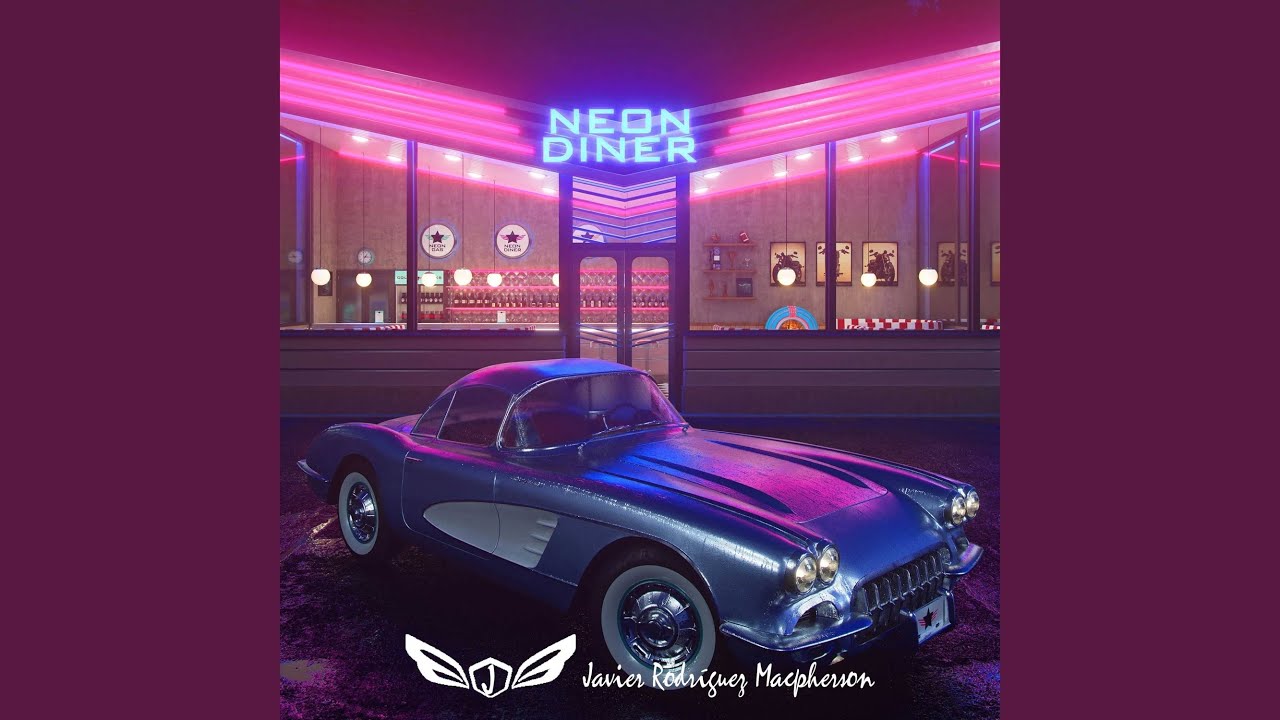 Neonowa restauracja