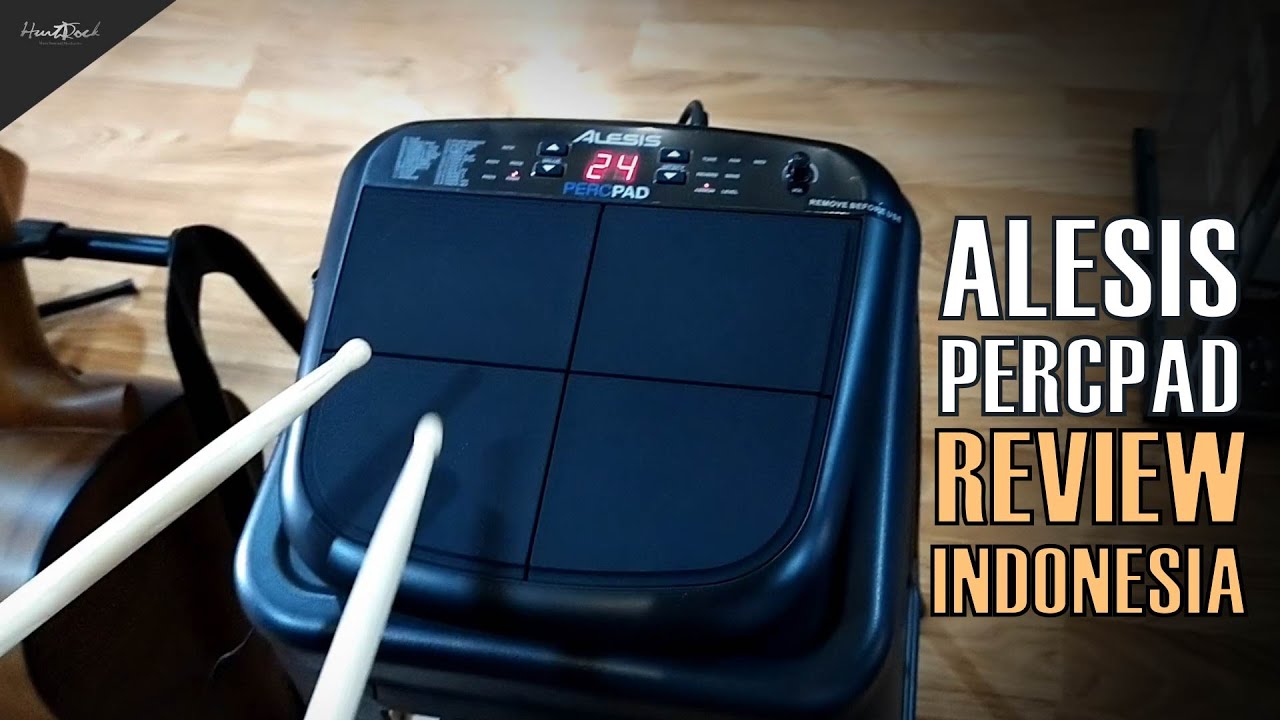 Pad Percussion Instrument Untuk Live - Alesis Percpad Review [] Indonesia