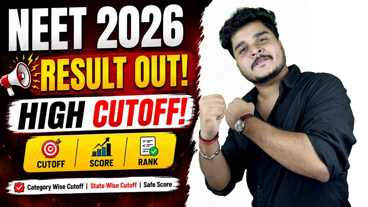 NEET 2027 Results Out: Shockingly High Cutoff 😱