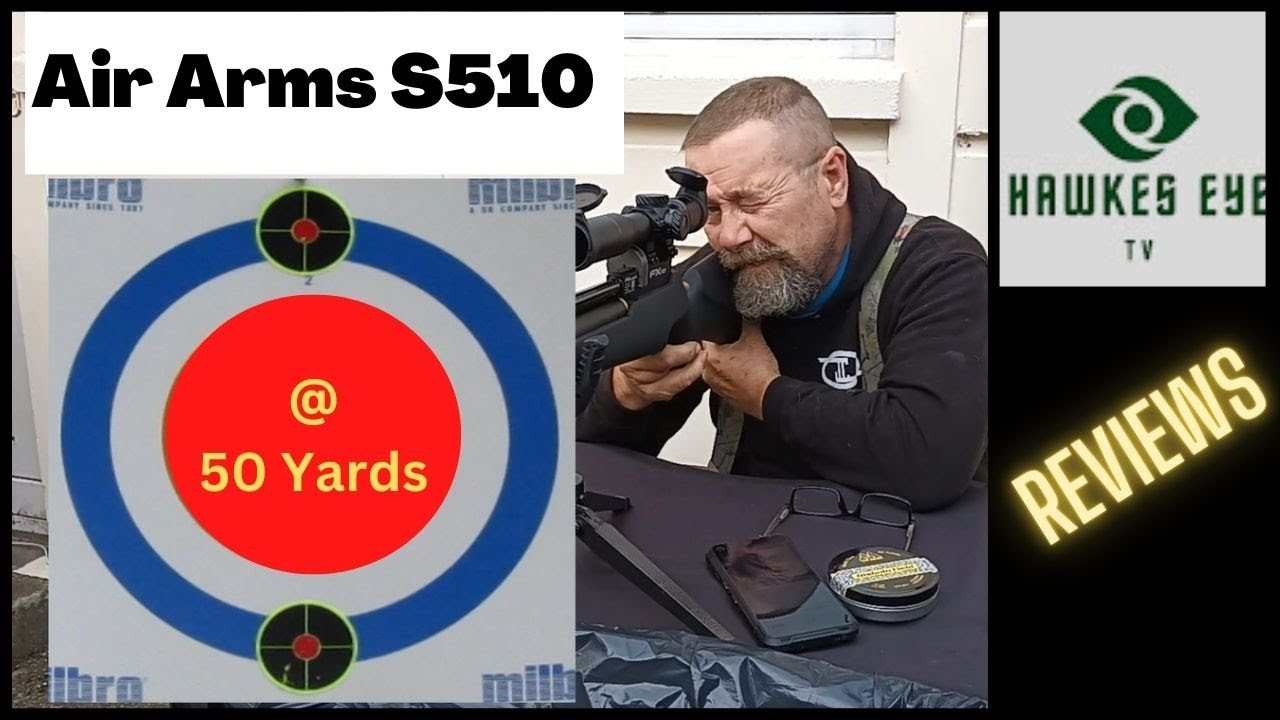 Air Arms S510 Carbine @ 50 yards