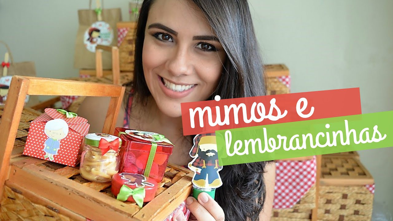 MIMOS E LEMBRANCINHAS FINALIZADOS - TEMA CHAPEUZINHO VERMELHO - Camila Vasconcelos