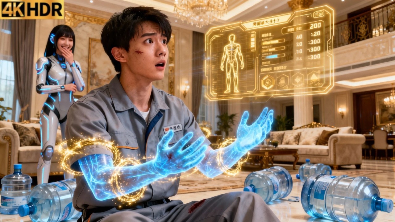 Pria gagap malang dipukul, dapat sistem peningkatan tubuh dari gadis masa depan. Jadi yang terkuat!
