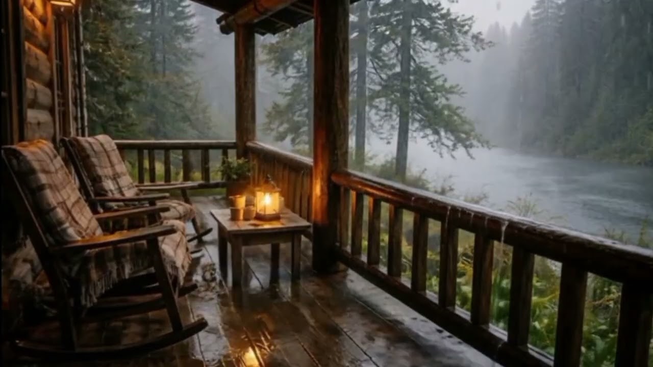 Relaxe com Sons da Chuva Intensa 🌧️ Relax with Intense Rain Sounds