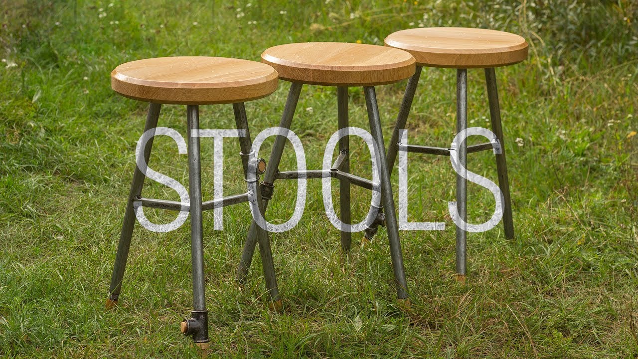 Making Kitchen Stools In Budget and "Short Welding Lesson"
