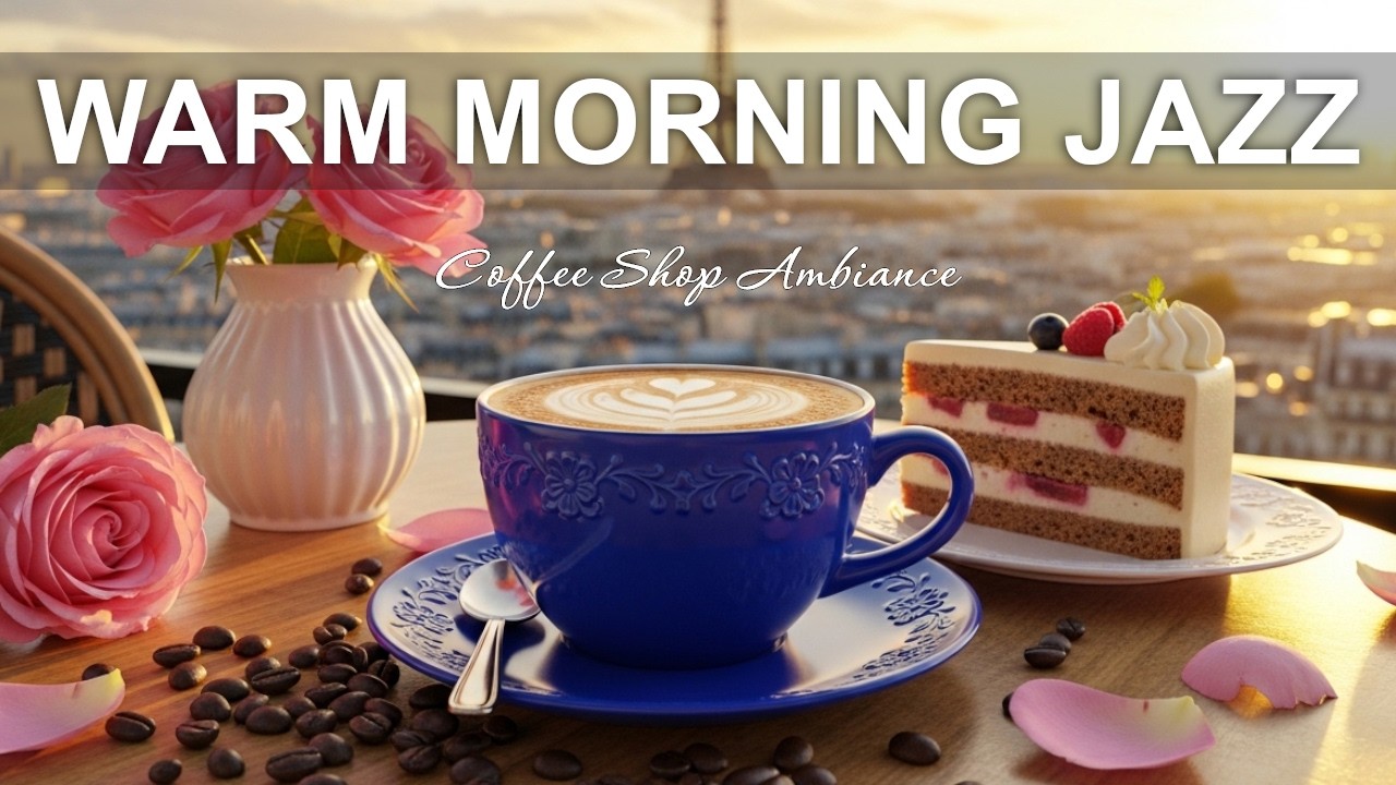 Warm Morning Jazz ☕ Jazz Café Background Music & Upbeat Bossa Nova Piano for Great Moods