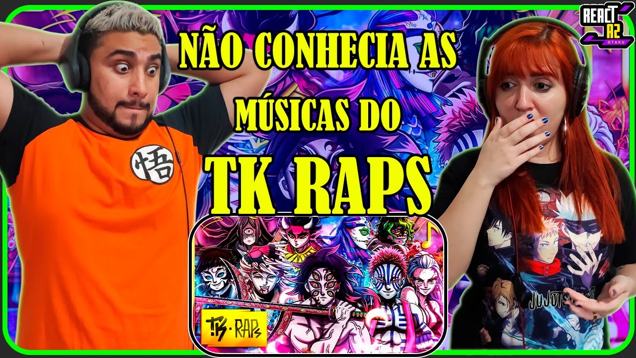 REACT | Rap dos Luas Superiores // O Luar Superior (Demon Slayer) // TK RAPS