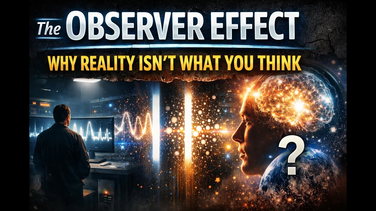 The Observer Effect Explained: Why Reality Isn’t What You Think | Science + Consciousness