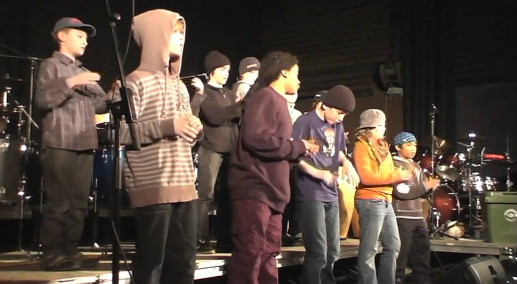 Body percussion by Latin Groove kids