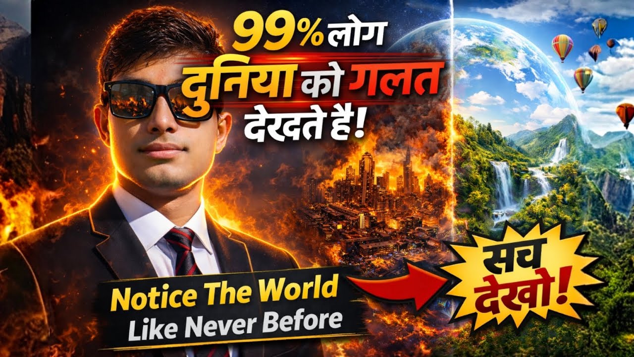 🔥 99% लोग दुनिया को गलत देखते हैं | self improvement motivation