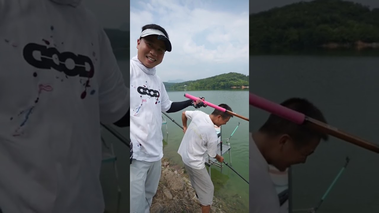 野钓巨鲢换吃住 抢个位置来爆护
