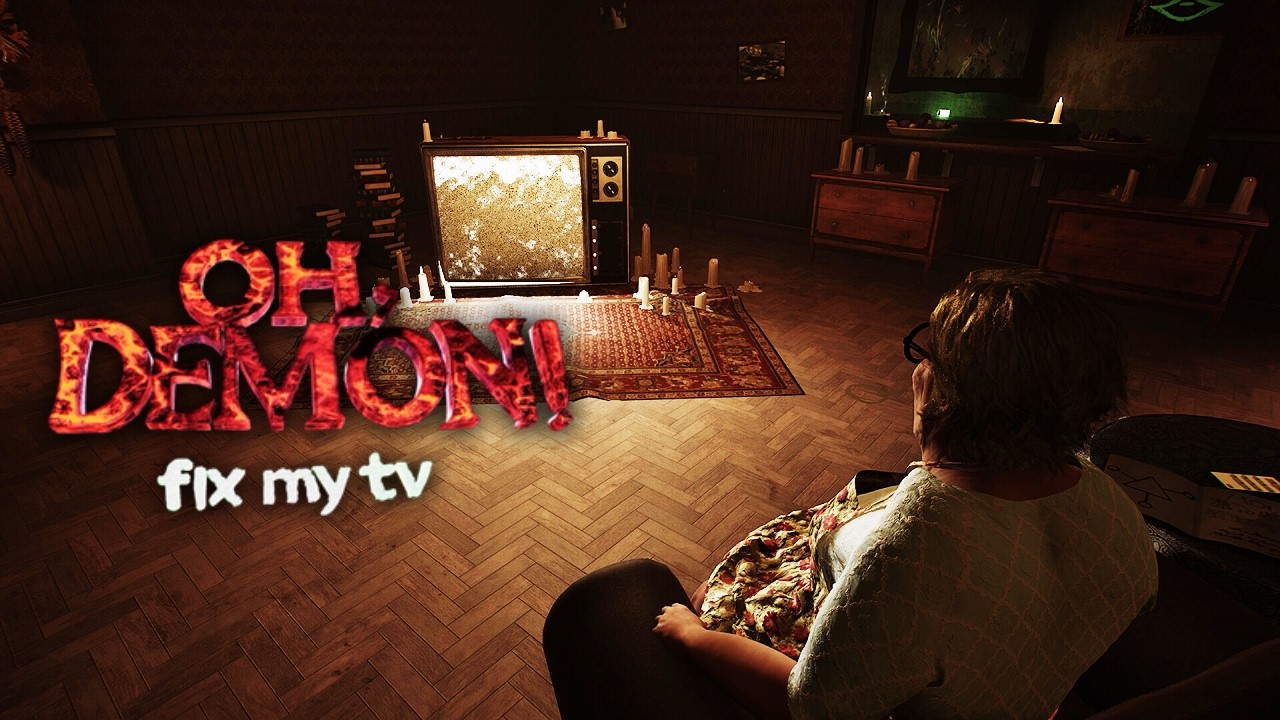 EL JUEGO DE MR. J&Auml;GGER ES UN JUEGAZO DE TERROR Y COMEDIA | OH, DEMON! Fix my TV | GAMEPLAY ESPA&Ntilde;OL