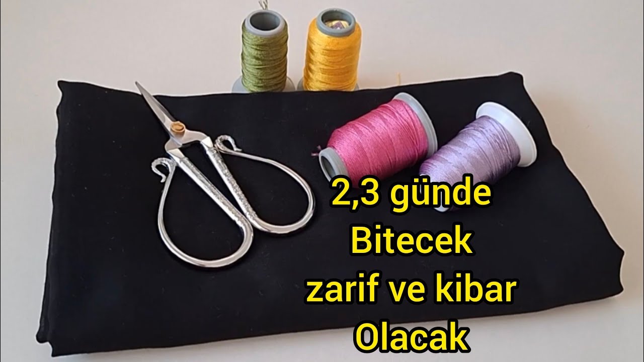 2,3 günde bitecek zarif ve kibar  iğne oyası