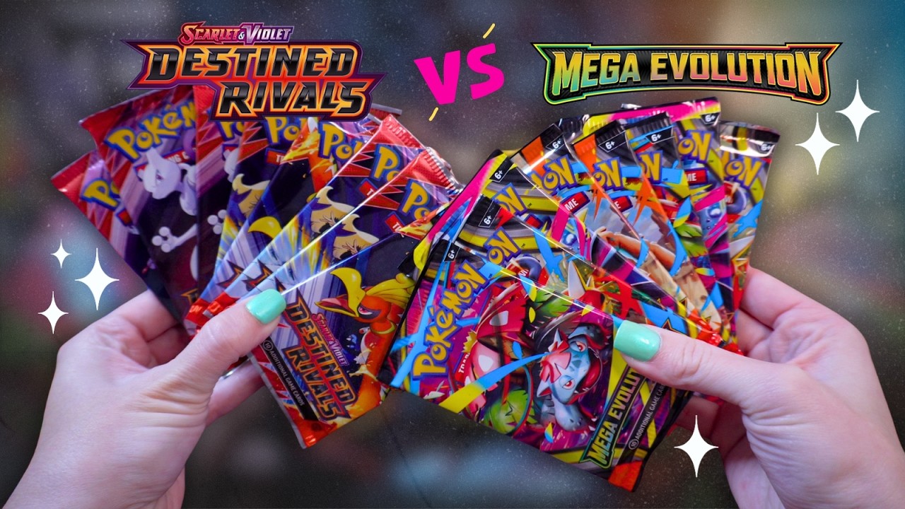 Best Pokemon Set EVER?! Mega Evolution vs Destined Rivals