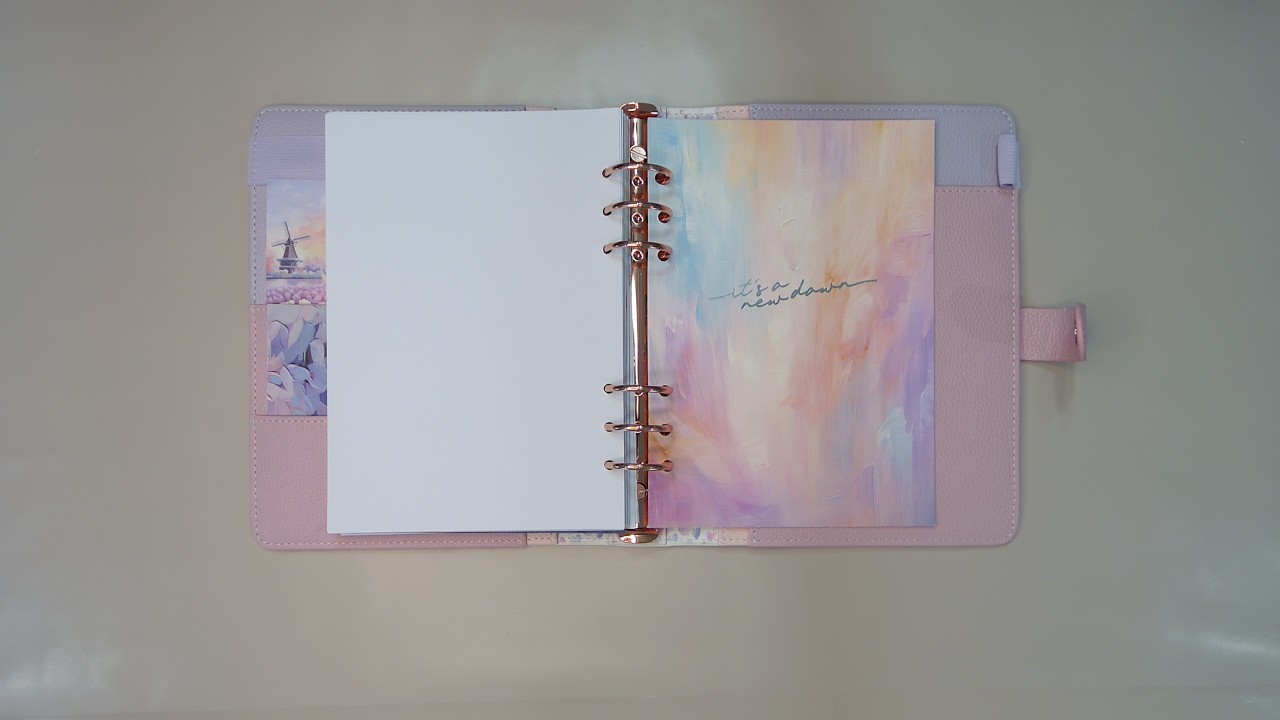 Planner March setup and first week spread
