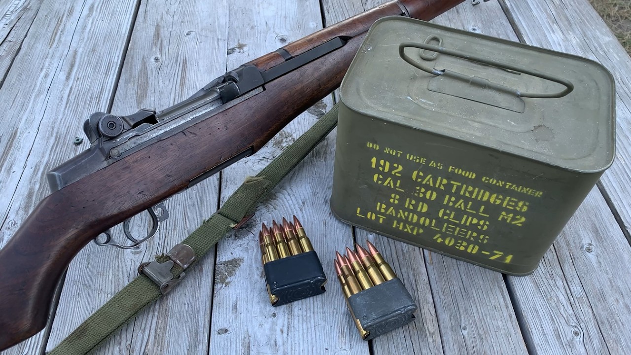 Opening a Sealed Can of M1 Garand Ammo, .30-06 M2 Ball