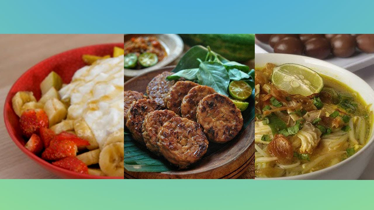 3 Makanan Indonesia Rendah Kalori ! Resep Menu Makanan Sehat dan Simple