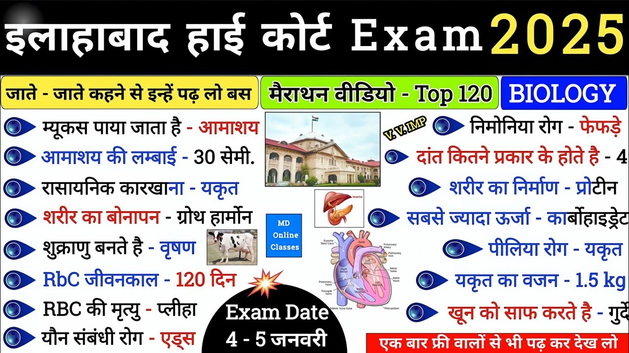 Allahabad high court previous year question paper | Allahabad high court previous year paper