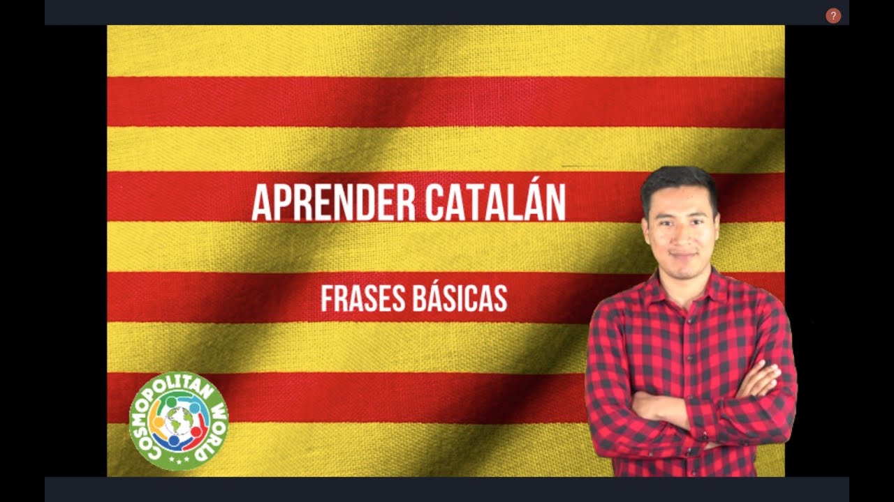 APRENDER CATALÁN │Frases básicas