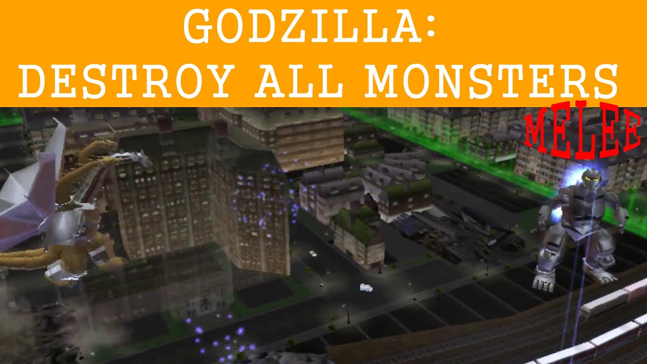 Dicklazers! - Godzilla: Destroy All Monsters Melee