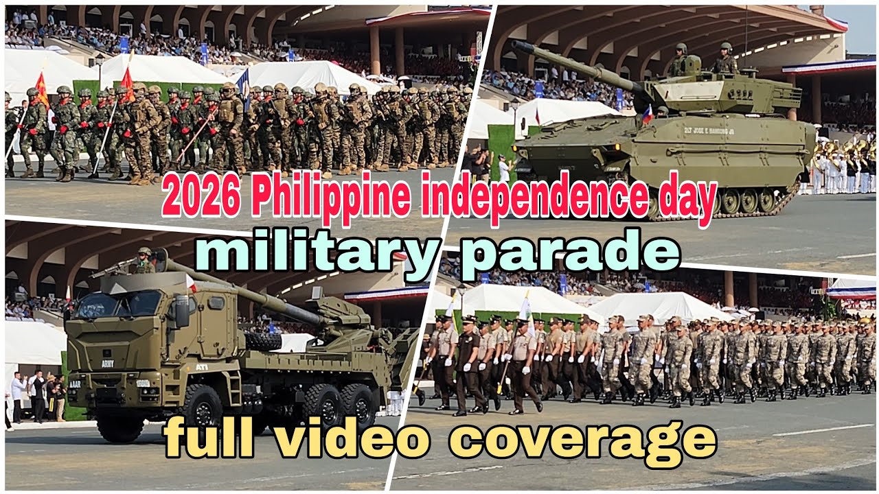 🇵🇭 Philippine Independence Day Military Parade 2026 | Araw ng Kalayaan Celebration 🇵🇭