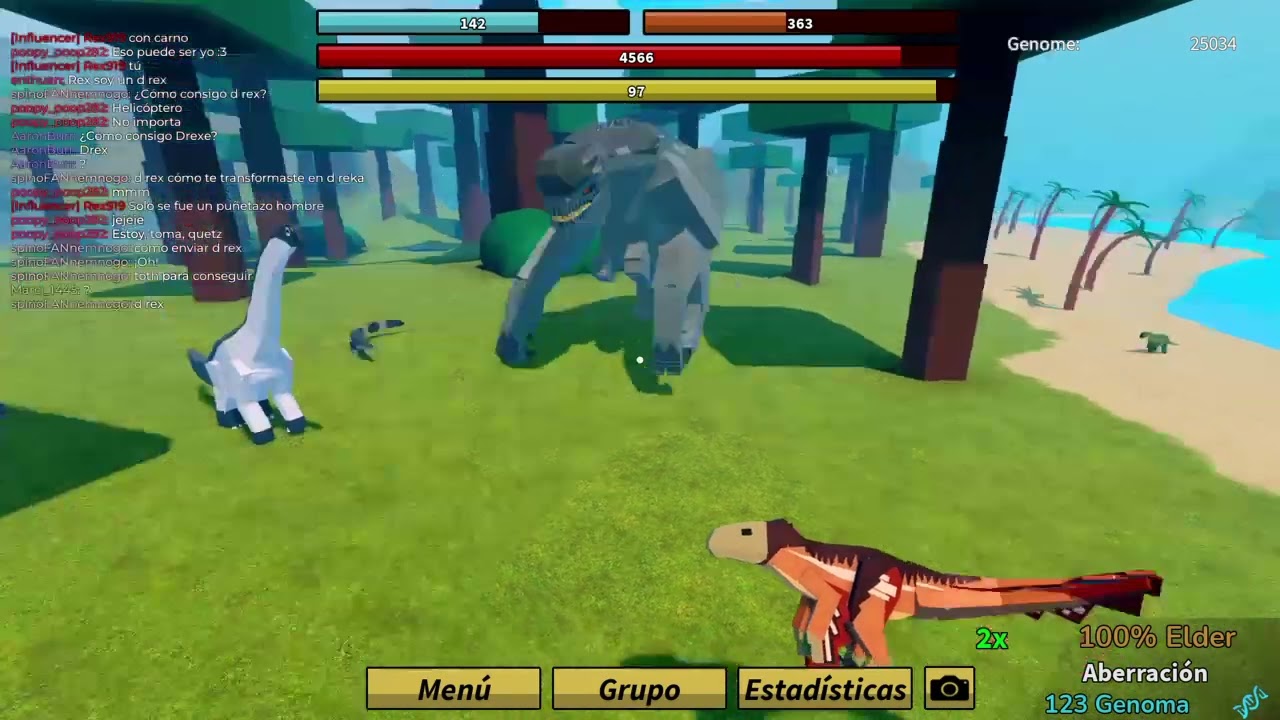 Pruebo d_Rex operación genesis roblox