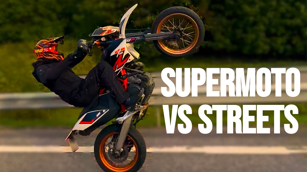 TEARING UP THE STREETS OF STOCKHOLM | KTM 690 SMCR
