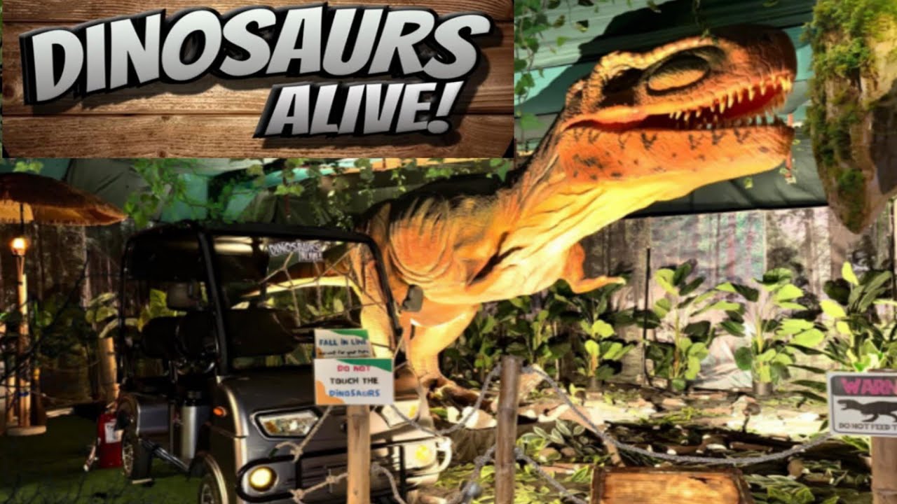 Dinosaurs Alive At Robinsons Galleria