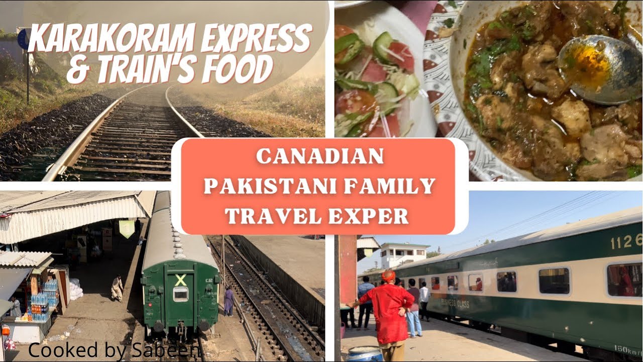 Vlog 27/Train💕Khi to Lhr in Business Class Karakoram ExpressTravelogue Ep#3/cooked by sabeen