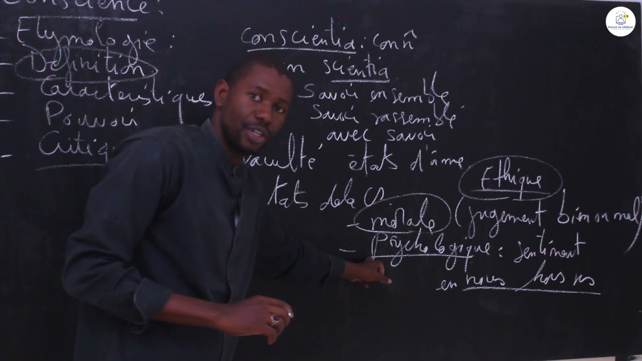 Cours - Terminale - Philosophie : La conscience / M. Kanté