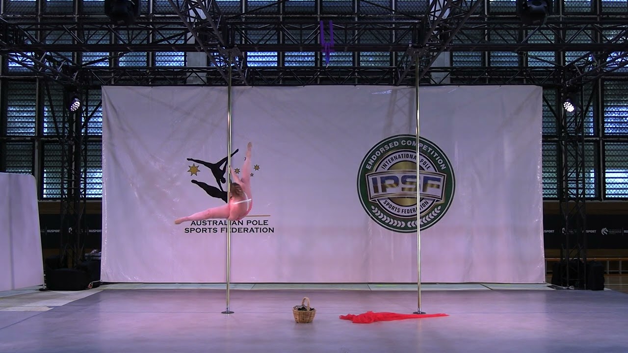APAC2025 Artistic Pole Amateur Senior Women 30-39 Jessica Goring