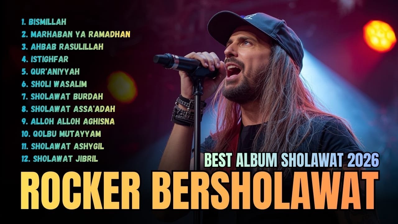 VIRAL 🔥 ROCKER BERSHOLAWAT | ALBUM  SHOLAWAT NABI VERSI ROCK HEAVY METAL TERBARU DAHSYAT