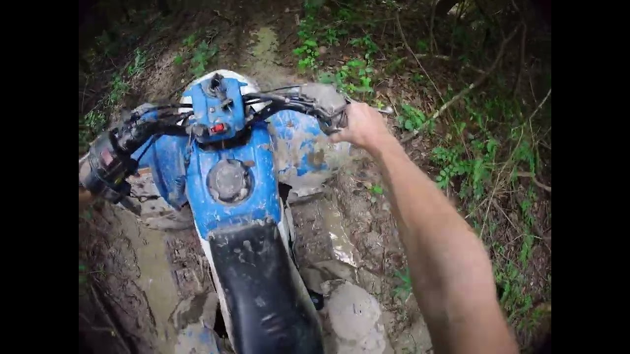 Mudding the blur fourwheeler