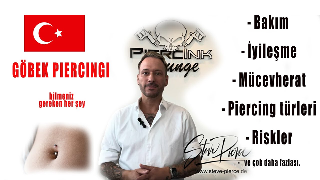 Göbek piercingi - bilmeniz gereken her şey !!!