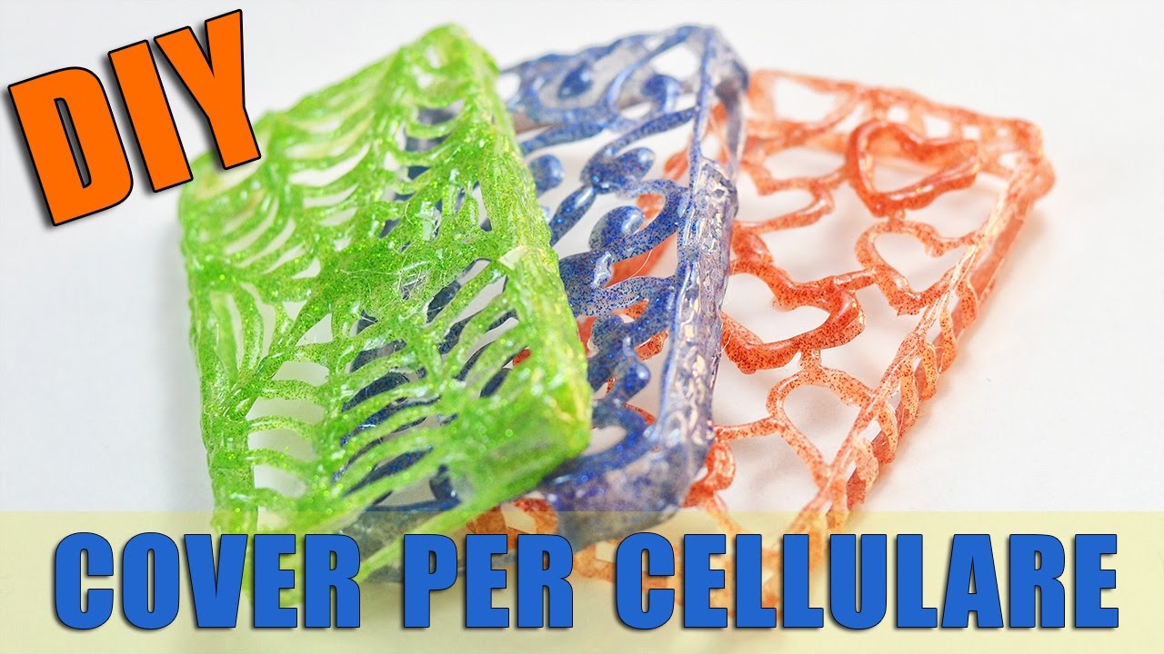 Come fare una cover per cellulare | Cover con colla a caldo