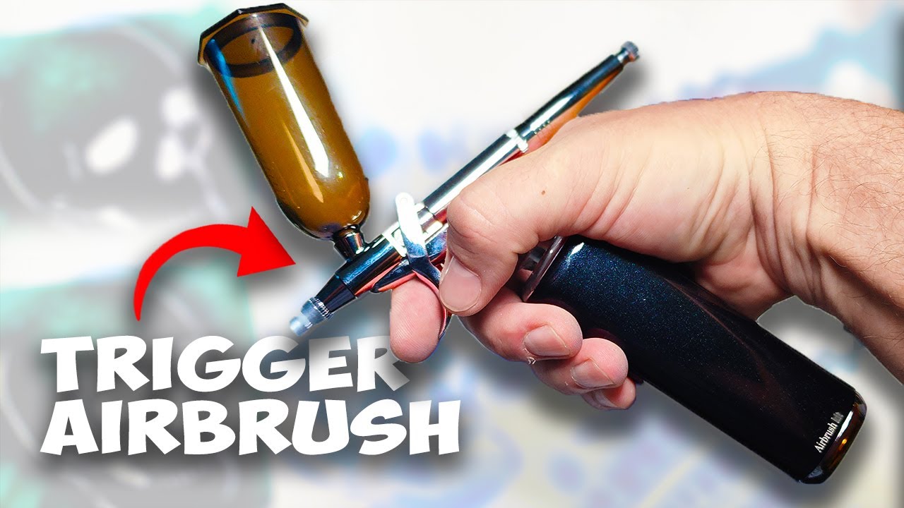 This Airbrush Eliminates Finger Fatigue