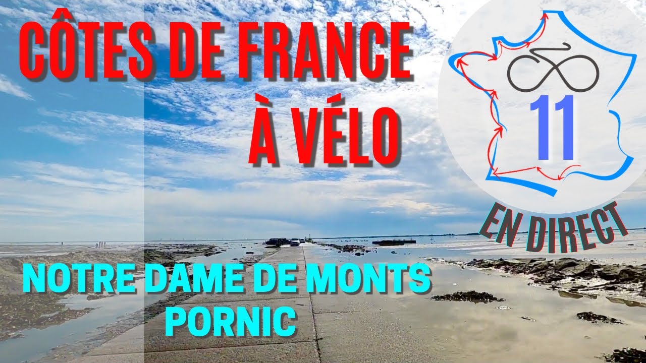11 La Vélodyssée Notre Dame de Monts-Pornic 66 km Très beau temps, les marais, les plages.Le pied !