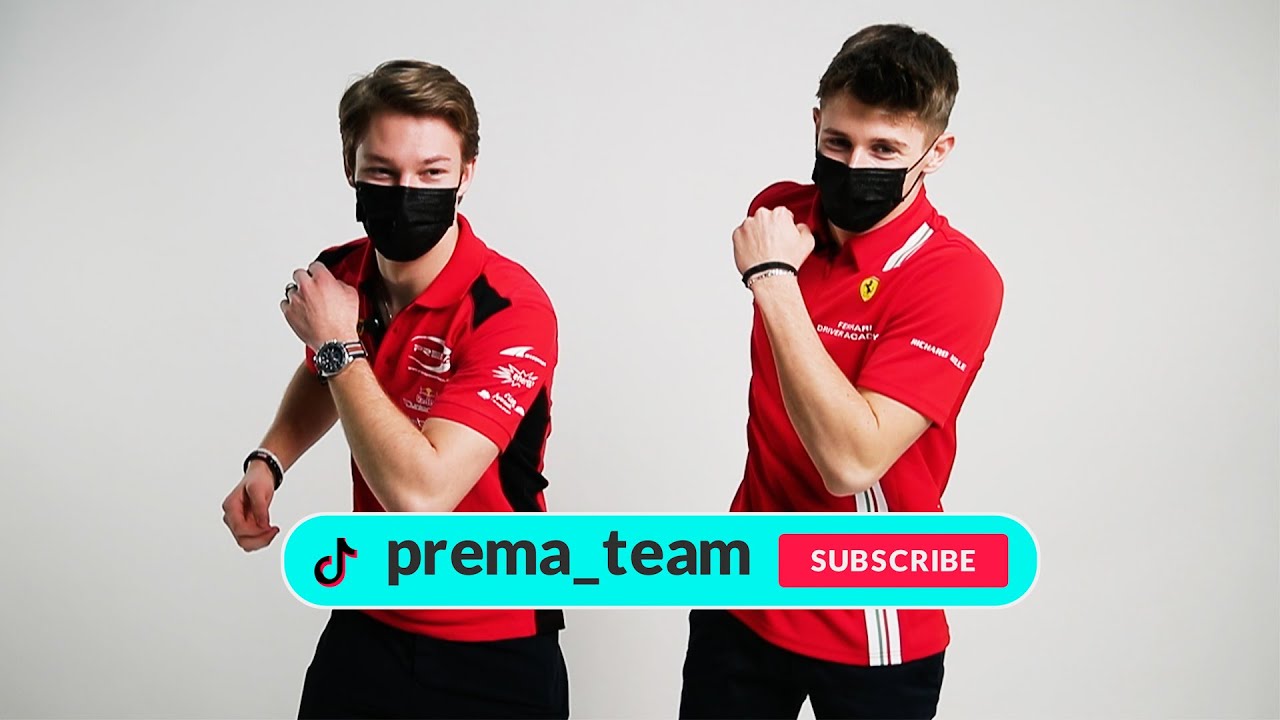 Dennis Hauger & Arthur Leclerc get creative on TikTok