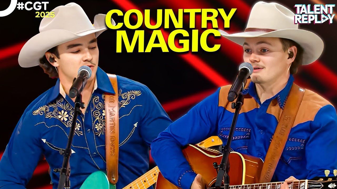 COUNTRY SINGERS The Martin Boys WOW Judges on CGT | CGT 2025