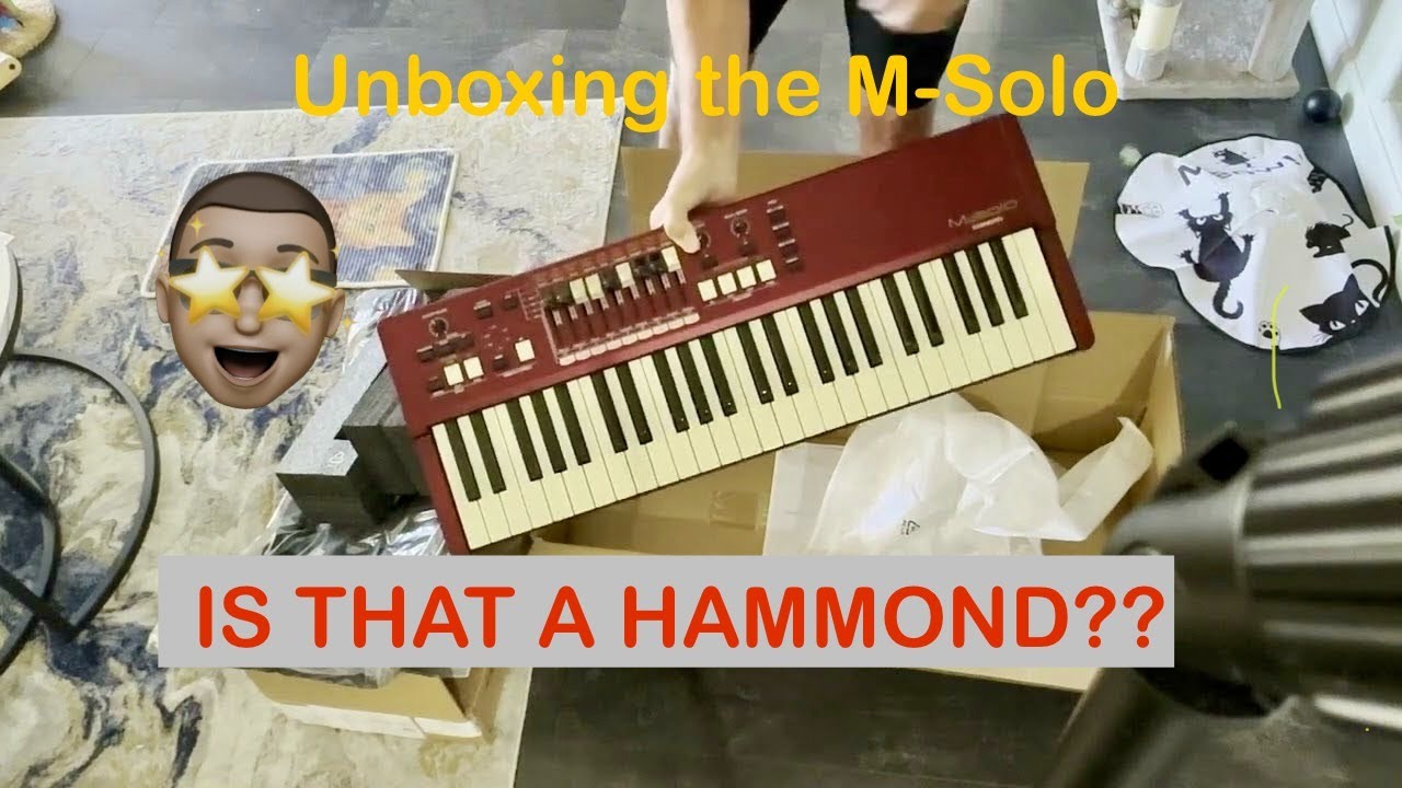 Hammond M-Solo Opening Doug Orlando Keyboard Organ Piano Synth Strings Lead Sawtooth Sq worshipkeys