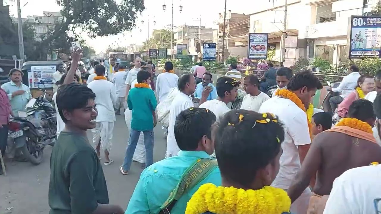 Harinama in City Proddatur India on 13 February 2026 / Local Vaishnava Festival ISKCON Celebration