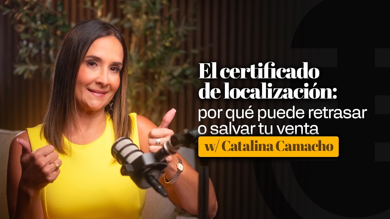 El certificado de localización  por qué puede retrasar o salvar tu venta